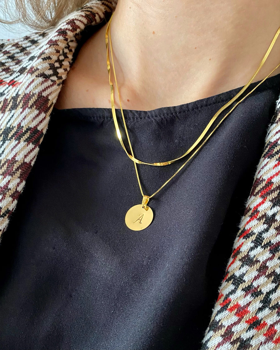 Colier din argint personalizat Carol - Nimba Bijuterii