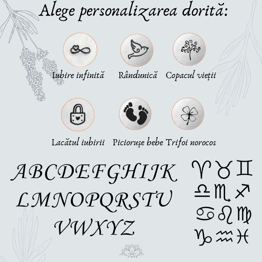Set 4 brățări argint Erin - Nimba Bijuterii